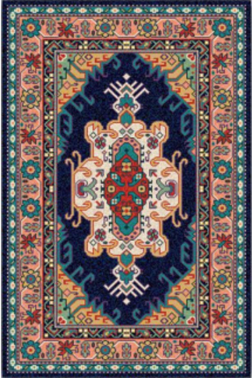 فرش ارغوان بهشتی